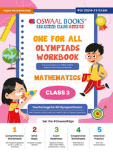 One For All Olympiad Workbook Class 3 Mathematics by Oswaal Books